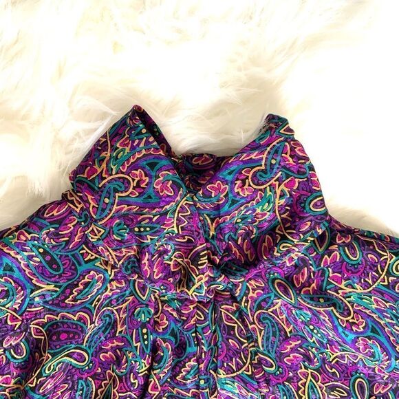 NWT Vintage Notations Blouse - Picture 2 of 8